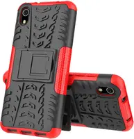 Чехол-накладка TOTO Dazzle Kickstand 2 in 1 Case Xiaomi Redmi 7A Red