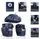 Велобаул Rhinowalk Transformer 3в1 65л X21606 Blue