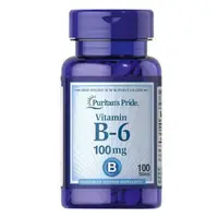Vitamin B-6 (Pyridoxine Hydrochloride) 100mg - 100tabs (Затертая дата)