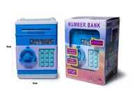 Дитяча електронна скарбничка Number Bank, світло, звук. Turquoise (283681731)