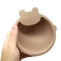 Мисочка силиконовая (розовая)