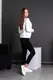 Кроссовки женские Fashion Misty 3546 40 размер 25,5 см Белый