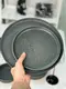 Тарелка обеденная Olens Шайни-дот 101-0409 28.5х2 см черная