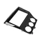 Переходная рамка Lesko Mazda RX-8 2008-2011 6917 9" Black Мазда