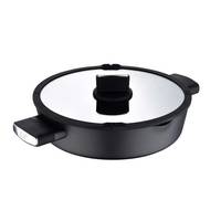 Сотейник с крышкой Bergner Ion plus BG-35913-BK 28 см черный