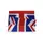 Прапор Великої Британії RESTEQ британський прапор Union Jack 150х90 см поліестер прапор для декору бару офісу заходів