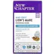 Натуральная добавка New Chapter Lion's Mane, 60 вегакапсул