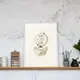 Постер "Живу в мире книг" А3, Белый-золотой, А3, украинская