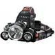 Фонарь Police 3000-T6+2XPE (2х18650, 5 режимов, Zoom, 1500 люмен), Налобный фонарь с линзой