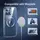 Чехол ESR для iPhone 12/ 12 Pro - Classic Hybrid Halolock MagSafe, Crystal Clear