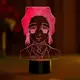 3D ночник "Шинобу Кочо" (УВЕЛИЧЕННОЕ ИЗОБРАЖЕНИЕ)+ пульт ДУ + сетевой адаптер + батарейки (3ААА)  3DTOYSLAMP