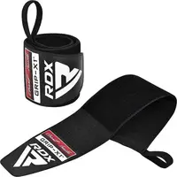 Бинти для зап'ястя (кистьові бинти) RDX W3 Gym Wrist Wraps Full Black