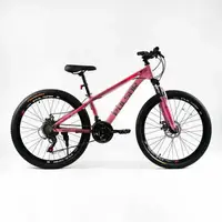 Велосипед Спортивный Corso 26". "PULSAR", 21 скорость, алюминиевая рама 13’’, переключатели Shimano. Pink (137781)
