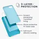 Чехол для iPhone 12 / 12 Pro - Cиликоновый с микрофиброй (Лого), Разные цвета