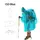 Пончо-тент 3F Ul Gear 210T polyester Basic blue