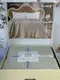 Zeynep bej вязаный акриловый плед. Romeo Home Турция.