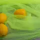 Ткань фатин декоративный неон лимон
