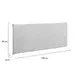 Изголовье для кровати RODOS Nightfall 60x190 см