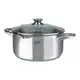 Кастрюля с крышкой Gipfel Cocktail GP-1249 24 см 4.5 л серебристая