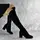 Ботфорты женские Fashion Karane 2279 40 размер 25,5 см Черный