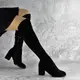 Ботфорты женские Fashion Karane 2279 40 размер 25,5 см Черный