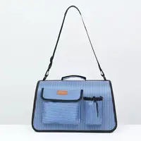 Сумка перенесення для котів та собак 53x23x27 см CosmoPet CP-09 Blue
