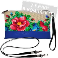 Клатч через плечо 25x15 см (KL_GL_15UKR063_SI)