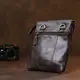 Кожаная компактная мужская сумка через плечо Vintage 20468 Коричневый