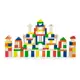 Деревянные кубики Viga Toys Большая стройка, 100 шт., 2,5 см 50334