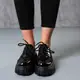 Броги женские Fashion Alysheba 3779 41 размер 26 см Черный