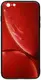Чехол-накладка TOTO Print Glass Space Case Apple iPhone 6 Plus/6S Plus Red