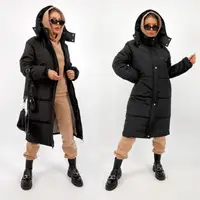 Куртка YA7097 зимняя Черная 42/46