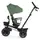 Велосипед трехколесный KiderKraft SPINSTEP Green, для детей от 9 месяцев до 5 лет, с ручкой и корзиной