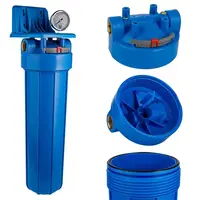 Корпус фильтра Big Blue 20" с манометром FH20B1-B-WB  AHB-FH20BG