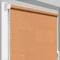 Рулонная штора Rolets Икеа 1-2086-2200 220x170 см открытого типа Терракотовая