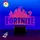 3D ночник "FORTNITE" (УВЕЛИЧЕННОЕ ИЗОБРАЖЕНИЕ)+ сетевой адаптер + батарейки (3ААА)  3DTOYSLAMP