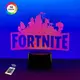 3D ночник "FORTNITE" (УВЕЛИЧЕННОЕ ИЗОБРАЖЕНИЕ)+ сетевой адаптер + батарейки (3ААА)  3DTOYSLAMP