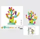 Конструктор магнитный Яркий кактус 55 A 42 детали. Multicolor (162626)