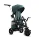 Велосипед детский трехколесный с родительской ручкой KiderKraft EASYTWIST Midnight Green / Коляска толокар