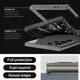 Чехол Spigen для Samsung Galaxy S24 Ultra - Neo Hybrid, Gunmetal (ACS07305)