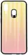 Чехол-накладка TOTO Aurora Print Glass Case Samsung Galaxy A40 Pink