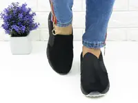 Жіночі стильні сліпони Fashion Muffin 1006 39 розмір 23,5 см Чорний
