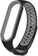 Ремешок UWatch Replacement Sports Strap for Mi Band 5/6/7 Black/Grey