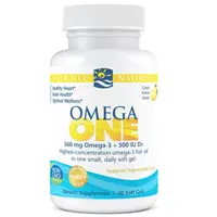 Жирні кислоти Nordic Naturals Omega One, 30 капсул