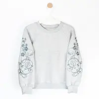 Стильний костюм для дівчинки з вишивкою weaving flowers