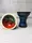 Чаша для кальяна Gusto Bowls - Turkish V2.0 Glaze зелено-красная