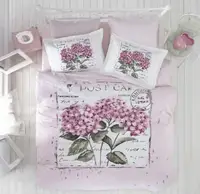 Комплект постельного белья 160х220 см Ранфорс Dio Pink Arya AR-TR1001995-pink