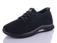 Кроссовки женские Fashion Caesar 2900 41 размер 26 см Черный