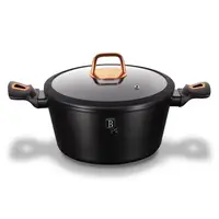 Кастрюля Berlinger Haus BlaСk Rose СolleСtion BH-1645-4-1 4,1 л 24 см