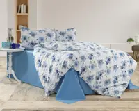 Полуторное постельное белье Фланель Kayra Flannel Mary 160х220см
